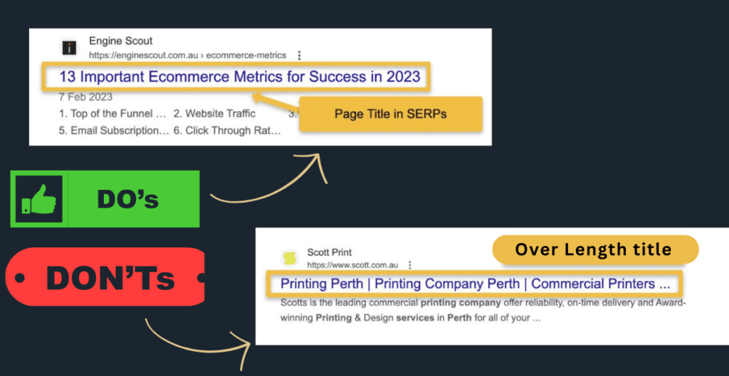 Over Length title How to Fix Title Tag Issues