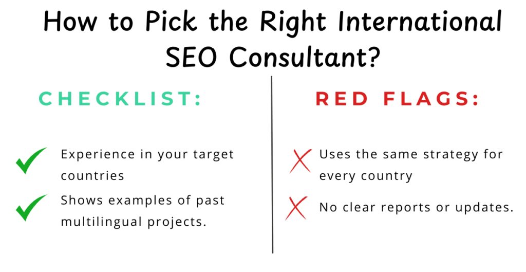 International SEO Consultant: A Guide to Global Search Success 9 How to Pick the Right International SEO Consultant