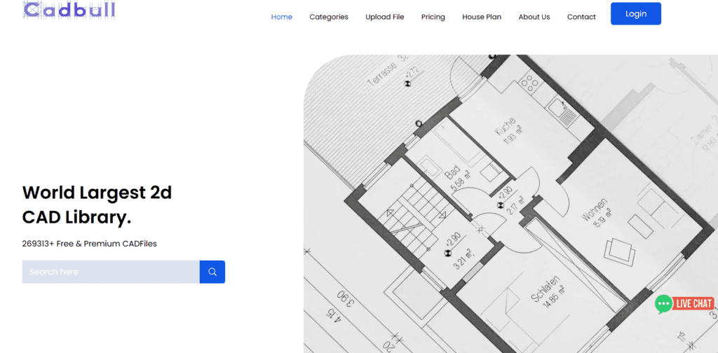 Cadbull Case Study 2 Cadbull Home page screenshot for SEO Case Study
