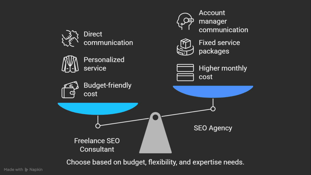 Why Hire a Freelance SEO Consultant in India? Your Complete Guide 10 Freelance vs. Agency: Which is Better?