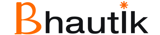 Bhautik Kapadiya black logo