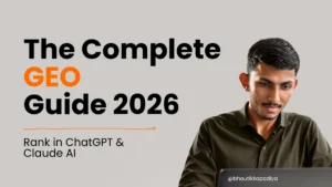 The Complete GEO Guide 2026: Rank in ChatGPT & Claude AI
