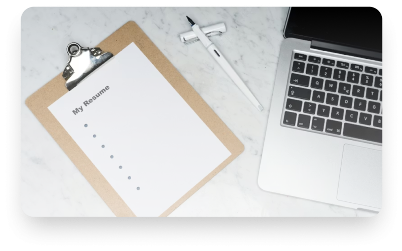 laptop with checklist